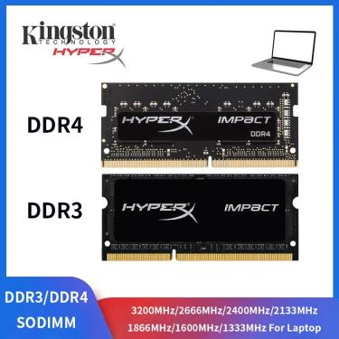 Imagem de Memória portátil HyperX  DDR4  DDR3  DDR3L  32GB  16GB  8GB  4GB  1333  1600  1866  2133  2400