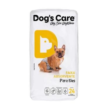 Imagem de Fralda Higiênica Dogs Care Ecofralda para Cães Machos 24 unidades - Ta