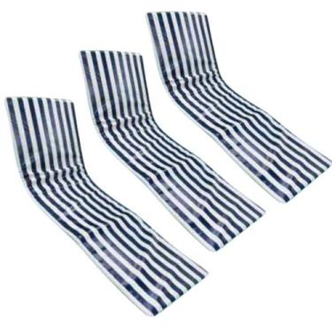 Imagem de Colchonete Revestido Espreguiçadeira Piscina Reforçado 3un - DreamInBo