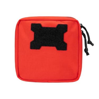 Imagem de EXCELLENT ELITE SPANKER MOLLE IFAK Bolsa tática de primeiros socorros bolsa médica vazia EMT (vermelha)