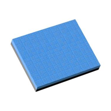 Imagem de YIJU Almofada de equilíbrio para joelhos, leve, reutilizável, para exercícios de ioga, em casa, na academia ou para atividades físicas, Azul