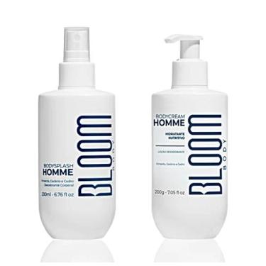 Imagem de Kit Bloom Homme Body Splash 200ml+ Body Cream 200g