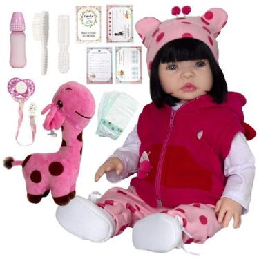 Bebe Reborn Girafinha Boneca Silicone 100% Magazine Luiza LOL - Cegonha  Reborn Dolls - Bonecas - Magazine Luiza