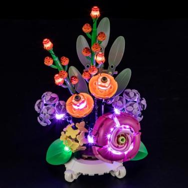 Imagem de YEABRICKS Luz LED para 40762 Botanical Collection Modelo de Blocos de Construção de Vasos Mistos (Conjunto de Construção Não Incluído)