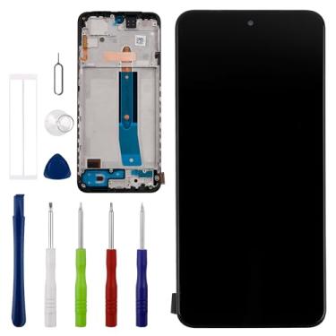 Imagem de Vvsialeek Novo conjunto de digitalizador de tela LCD sensível ao toque compatível com Xiaomi Redmi Note 11S/Xiaomi Poco M4 Pro [6,4 polegadas] com ferramentas de reparo - com bisel