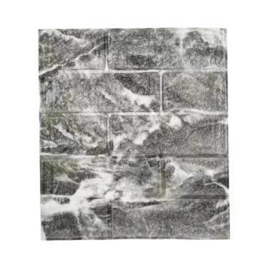 Imagem de Papel De Parede Imitando Tijolo Retro 3D DIY 38.5X35cm, Autoadesivo, I