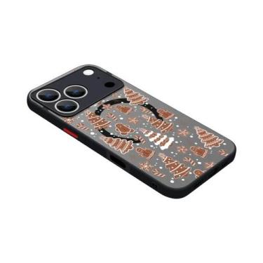 Imagem de Capa Magnética Com Padrão De Natal Para iPhone 13 pro Max 12 pro 11 Ma