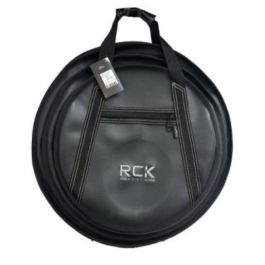 Imagem de Bag para Pratos Luxo 3 Divisão Profissional Avs Rck Audio
