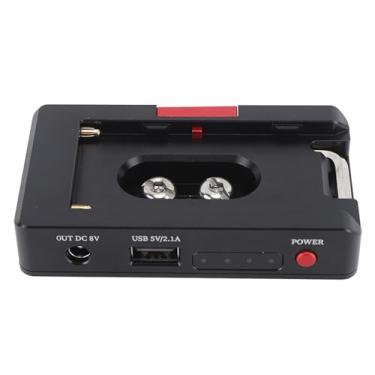 Imagem de Placa adaptadora de bateria Vomeko NP - F para câmeras DSLR e sem espelho, adaptador de placa de bateria de saída DC com porta de saída 5V/12V para NP F550, NP F970, NP F770