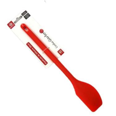 Imagem de Kit 2 Espátula de Silicone cabo longo 30 cm Mexer Cozinhar - SQ Só Qua