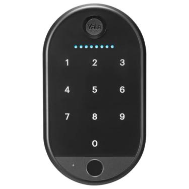 Imagem de Yale Teclado Touch – Teclado de impressão digital para fechaduras inteligentes de agosto e bloqueio inteligente Wi-Fi Yale Approach, não inclui o bloqueio inteligente necessário