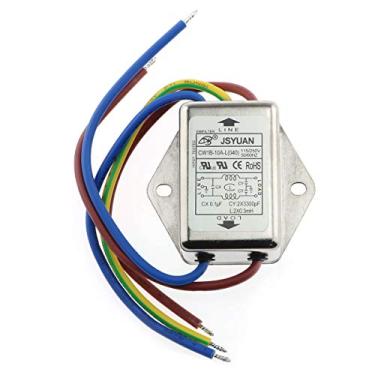 Imagem de E-outstanding Filtro EMI 115/250VAC 10A supressor de ruído com fio