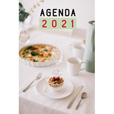 Imagem de Agenda 2021: Diario Planner Calendario 12 mesi - 1 gennaio 2021-31 dicembre 2021 | Pianificatore Agenda Settimanale A5 |Idee Regalo Originali