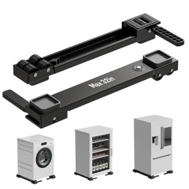 Imagem de Rolos para Eletrodomésticos KVRG - Heavy Duty, Extensíveis e Pretos