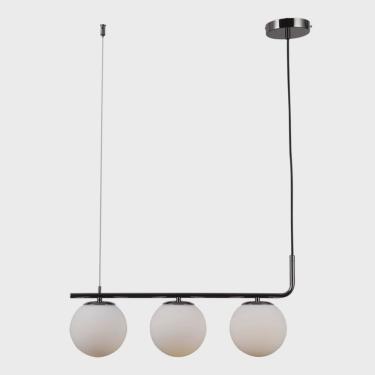Imagem de Pendente 60x15x27cm 3 Lâmpadas E27 Petit Bella Iluminação