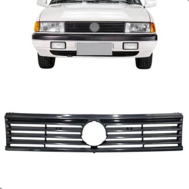 Imagem de Grade Radiador Dianteira Santana 1991 1992 1993 1994 Preta - MONTKAR