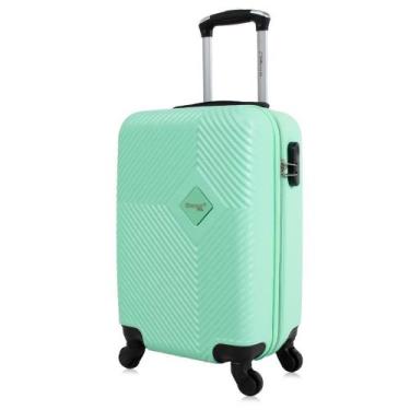 Imagem de Mala de viagem Zug Swiss Move ABS 4 rodas 360º e cadeado fixo, Verde, 