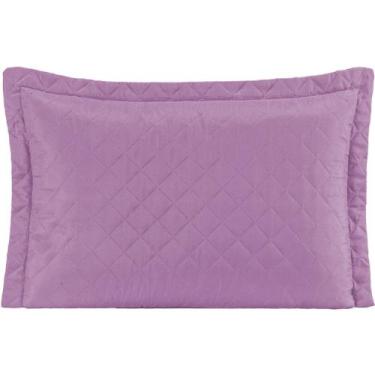 Imagem de Porta Travesseiro Matelado MICROPERCAL 400 Fios 70cm x 50cm Cores Lisa