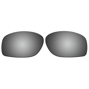 Imagem de Acompatible Lentes de reposição para óculos de sol Oakley Conductor 8 OO4107, Titânio - polarizado, standard