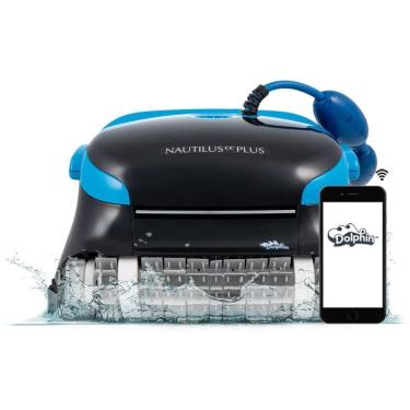 Imagem de Robô Limpador de Piscina com Controle por APP, Escalada em Parede e Filtros de Carga Superior para Fácil Manutenção, Dolphin Nautilus CC