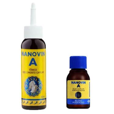 Imagem de Nanovin Kit Super Casal 20 Tônico 60 + Óleo 30ml