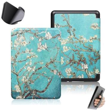 Imagem de GUKSRASO Capa para 7" Kindle Paperwhite 12ª Geração (2024)/ Colorsoft Signature Edition - Material TPU à Prova D'água com Suspensão Automática, Alça de Mão