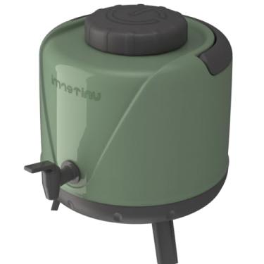 Imagem de Garrafão Botijão Térmico 5 Litros Galão Garrafa Térmica com Torneira Pezinho Unitermi (VERDE)