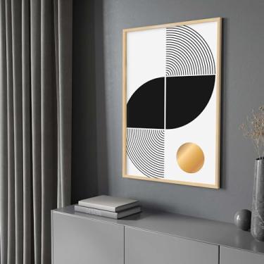 Imagem de Quadro com Moldura Arte minimalista Moderna Decorativo Grande Sala Quarto Hall