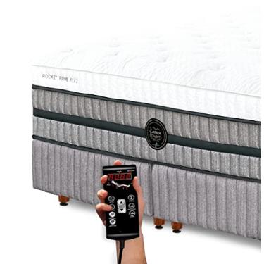 Imagem de Colchão Látex PKT Firme Pls_BOX C/kit_Casal 138x188cm