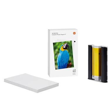 Imagem de Xiaomi Papel fotográfico instantâneo 15 cm 40 folhas - para impressora fotográfica de mesa Xiaomi Instant Photo Printer 1S Set
