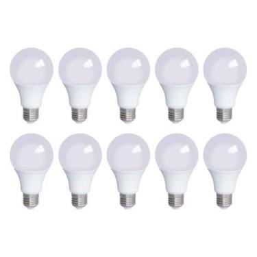 Imagem de Lâmpada Led 12w Bulbo fria Soquete E27 Bivolt LUZ BRANCO FRIO 6500K 10