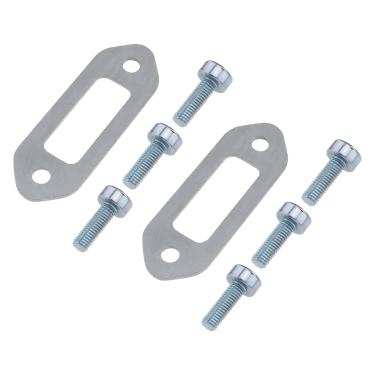 Imagem de The Lord of the Tools 2 conjuntos de silenciadores de cortador de grama compatíveis com Stihl TS410 TS420 63 x 22 mm comprimento do parafuso 19,8 mm 2 juntas de ventilação e 6 parafusos kit de vedação