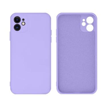 Imagem de Capinha Compativel com iPhone 11 Com Proteção de Câmera em Silicone com Interior Aveludado