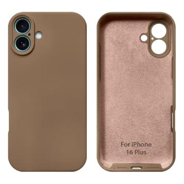 Imagem de Capinha Compativel com iPhone 16 Plus Com Proteção de Camera em Silicone com Interior Aveludado