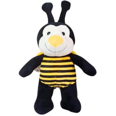Imagem de Abelha De Pelúcia 30cm Presente Antialérgico Brinquedo Ideal Igual A Foto Oferta Kawaii Realista Dia Das Ciranças Baby