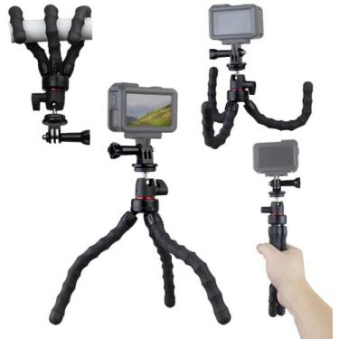 Imagem de Hocoder de tripé de câmera flexível compatível com GoPro Hero
