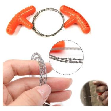 Imagem de Serra de fio de aço 70cm marcenaria fina - Uzy, Preto, 70cm