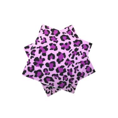 Imagem de Guardanapos de papel com estampa de chita rosa, guardanapos de papel, descartáveis, mulheres, meninas, leopardo, guardanapos de coquetel, artigos de festa de feliz aniversário para chá de bebê
