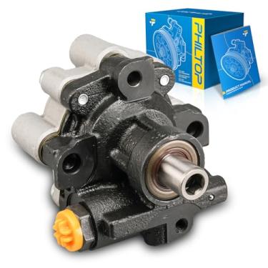 Imagem de PHILTOP Bomba de direção hidráulica 215305, adequada para PT Cruiser 2003-2010, substitui OE 21-5305, 215305, 965305, 55-23127, 5523127, PSP1117, 5273759AA, 5272929AB, 52729AB, 5273059AB, 5272929AB