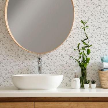 Imagem de Papel de Parede Mármore Marble White - TACOLADO PAPEL DE PAREDE, 0,47 