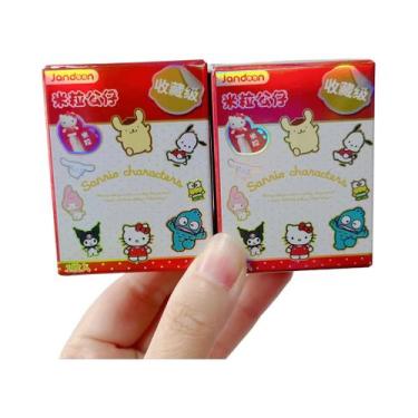 Imagem de Bonecas Colecionáveis Mini Kuromi Hello Kitty Da Família Sanrio, Figur