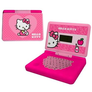 Imagem de Brinquedo Infantil Laptop Minigame Notebook Hello Kitty Bilingue Candi
