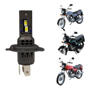 Imagem de Lâmpada Farol Moto Honda CG125 UltraLed Headlight H4 Nano 2Pk20 Permak