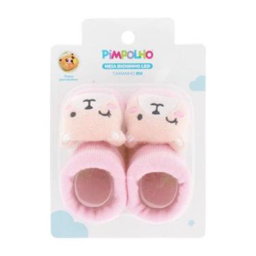Imagem de Meia Bichinho LED RN Menina Pimpolho 300801