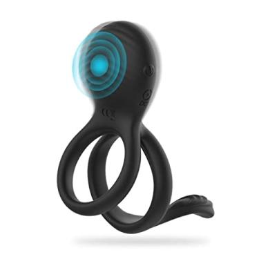 Imagem de Vibrador Masculino Peniano Sem Fio Retardador Ejaculação Atraso Brinquedos Sexuais 7 Velocidades Erótico Zatla