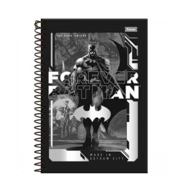 Imagem de Caderno Espiral 1/4 C.D. 80 Folhas Foroni - Batman 2