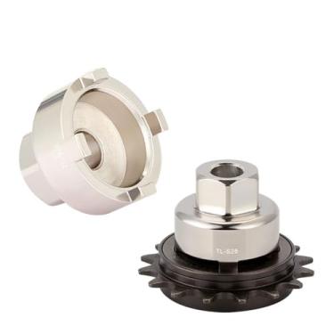 Imagem de HOUSON Removedor de volante de bicicleta, ferramenta de volante de bicicleta com 4 dentes para rodas livres de bicicleta BMX 16T 17T 18T