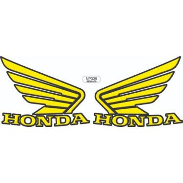 Imagem de Adesivo Faixa Relevo 3d Asa Honda Cb 600 Hornet Resinado - Resitank, A