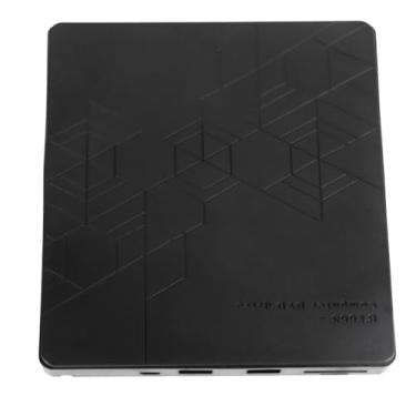 Imagem de Unidade de CD DVD Externa, Unidade de Disco óptico Portátil USB Plug and Play, Gravação de CD DVD, Compacta e Portátil, para OS X, Dispositivos Compatíveis e Cartões de Memória