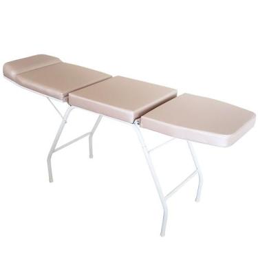 Imagem de Maca 3 Posições Reclinável Estética Rose Facto - For-ty